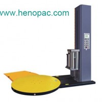 Semiautopallet wrappingmachine