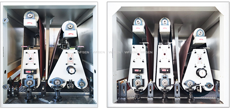Qingado R-R1000 1300 acrylic solid board surface vacuum laminate sanding machine
