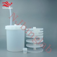 PFA vials cleaning system