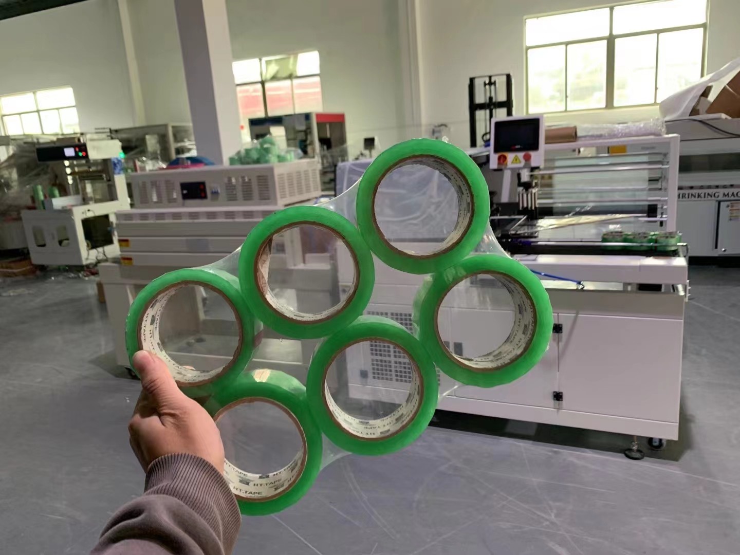 Tape packing machine-tape packaging machine-sealing machine-box packing / 4