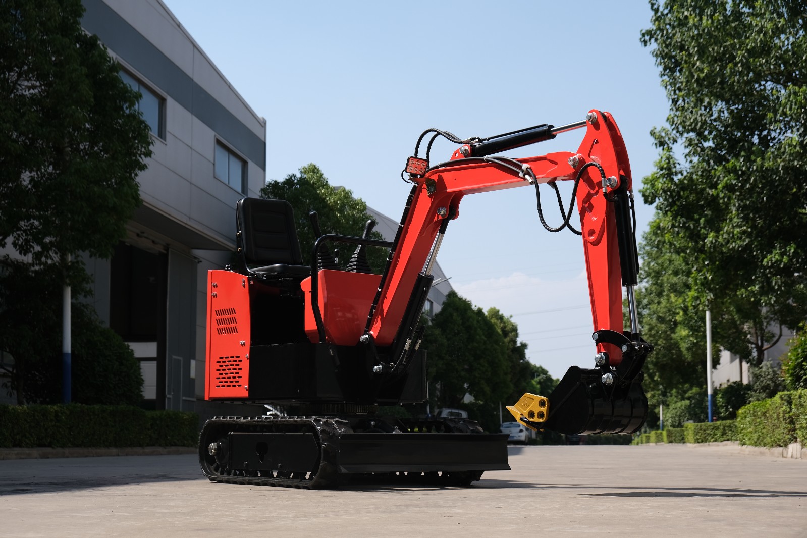 1.2 ton mini hydraulic crawler excavator / 4