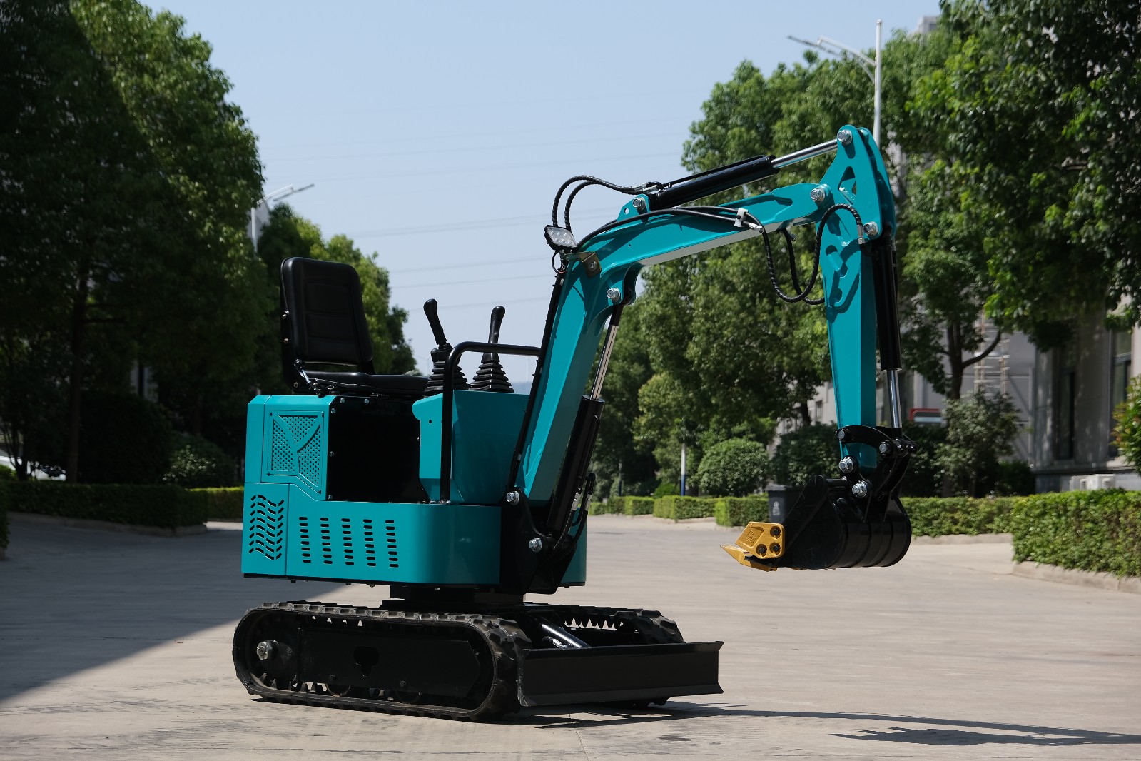 1.5 ton hydraulic crawler excavator / 2