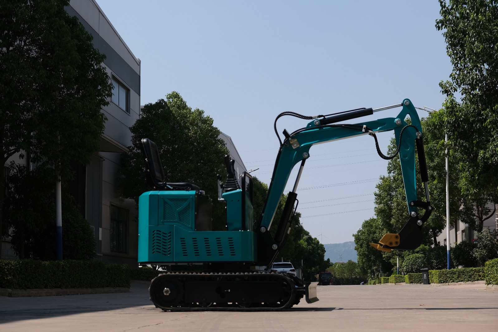 1.5 ton hydraulic crawler excavator / 3