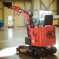 1ton Digging Multifunction Hydraulic  Mini Excavator Hole Crawler TrackExcavator