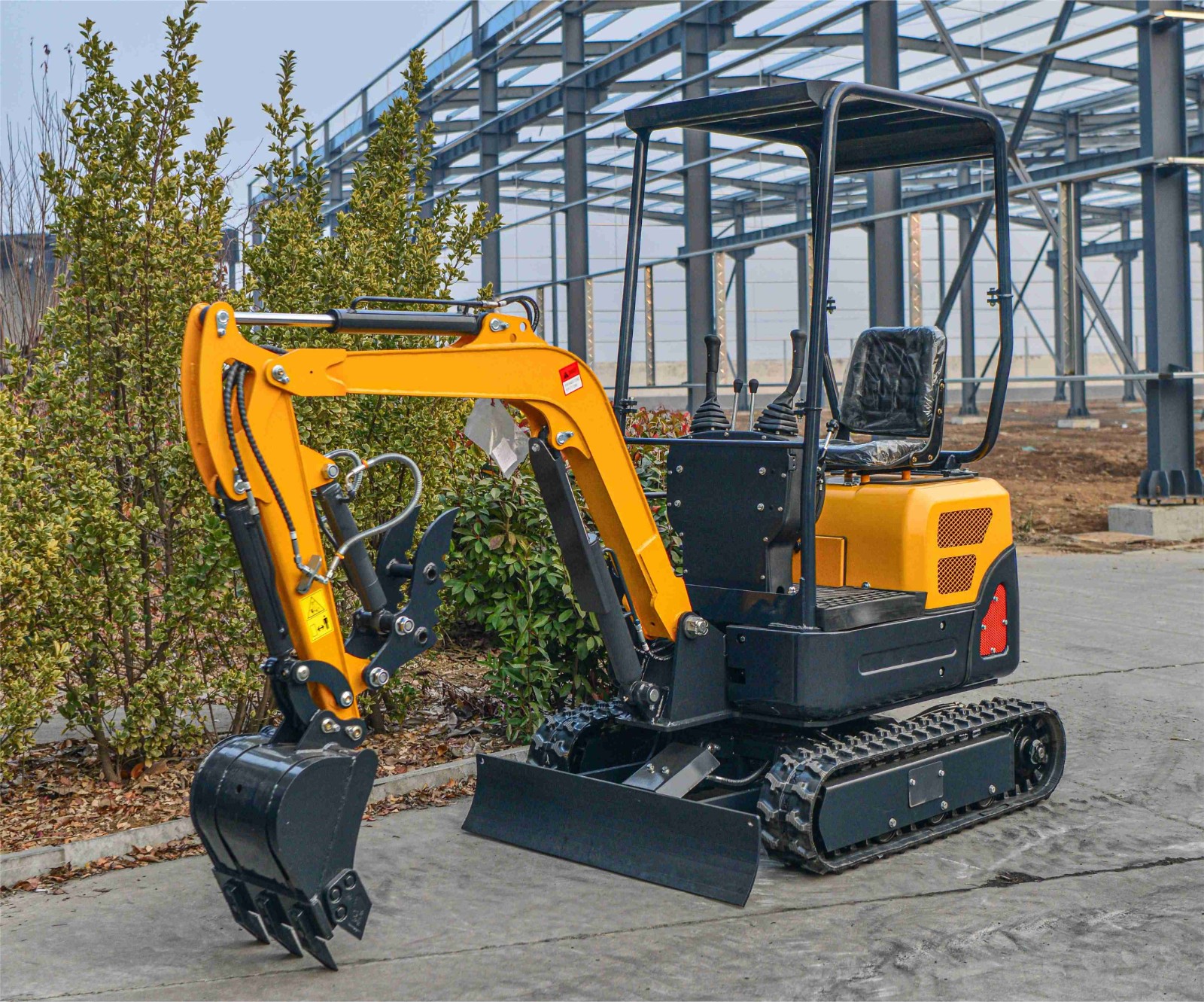 Yubo-13 Small Mini Hydraulic Digging Machine Crawler Excavator / 5