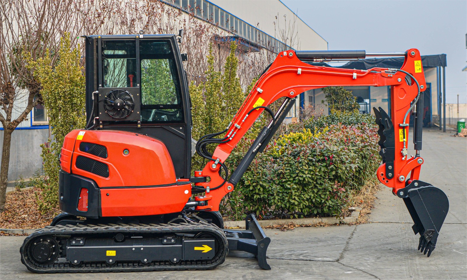 New Yubo35 Mini Excavator in Good Condition 3.5ton Crawler Hydraulic Excavators / 4