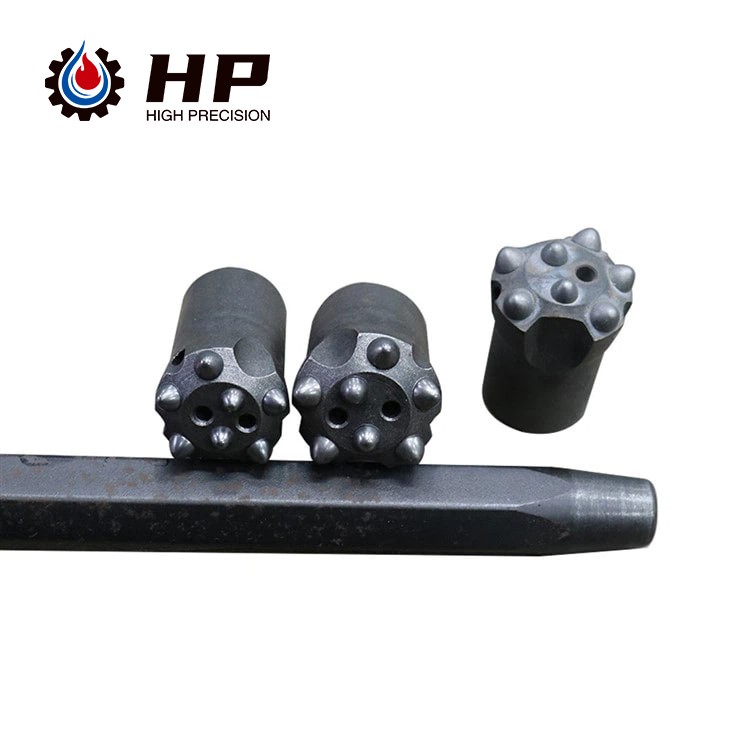 Long Skirt Taper Button Bit / 3