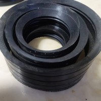 Stainless steel clamp rubber sleeve
