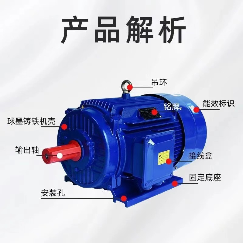 YE3 three-phase asynchronous motor 0.75-500 kW / 4
