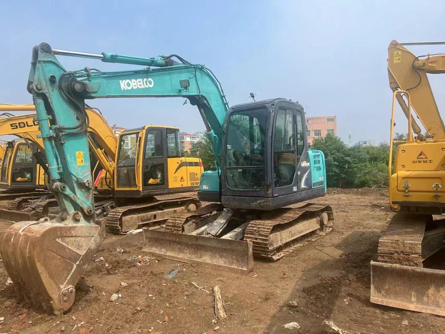 18 Kobelco excavator SK75-8 / 2