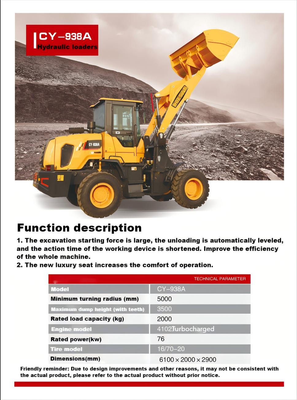 938-A  Hydraulic loader / 2