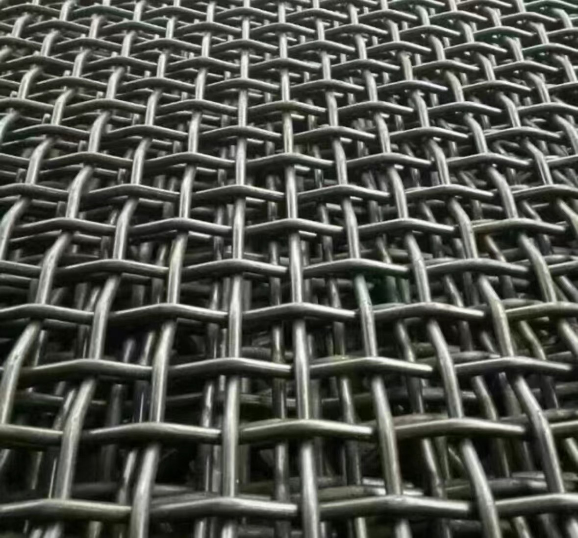 High manganese steel woven screen