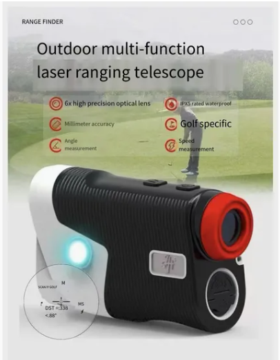 Portable Digital Golf Laser Rangefinder Ranging Telescope / 6