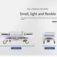 Medical Device Patient Transfer Trolley Car Transport Hospital Transfer Bed