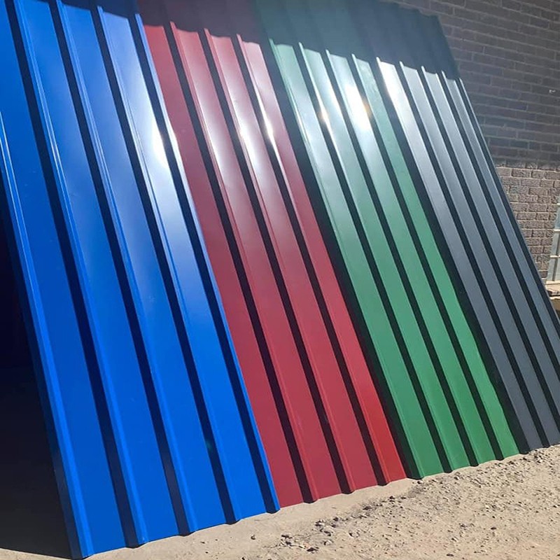 Color Coated Galvanized Roof Sheet Corrugated Steel Tile / 3