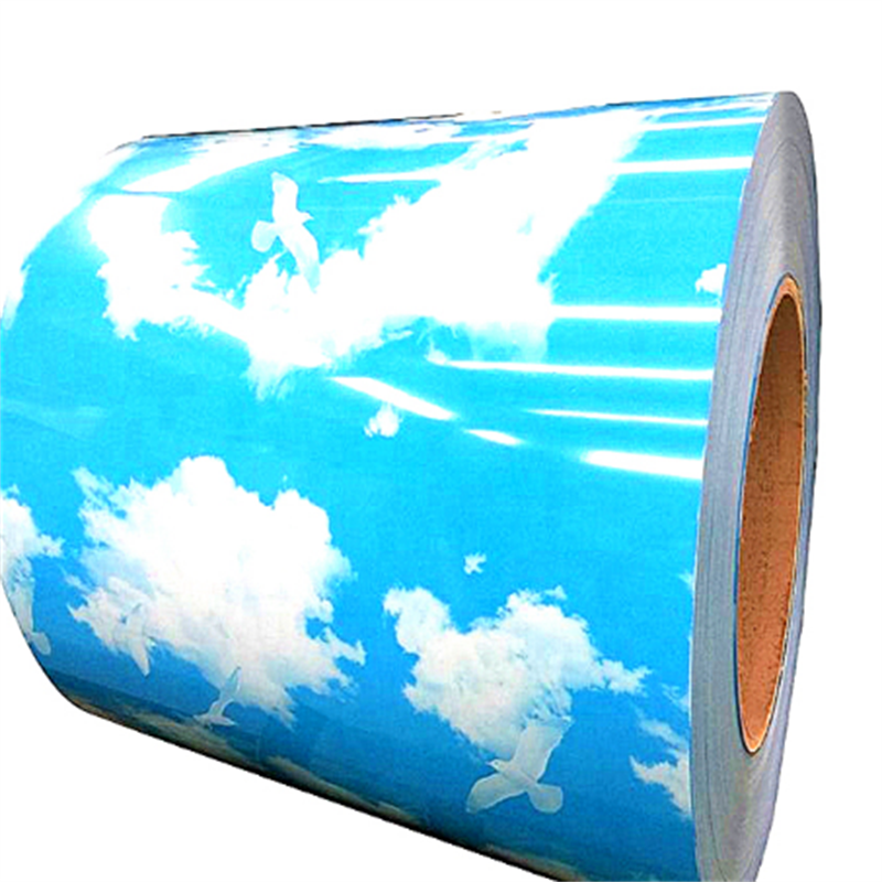 ppgi galvanized steel coil ral 6023 color coated coil for roofing PPGI / 4