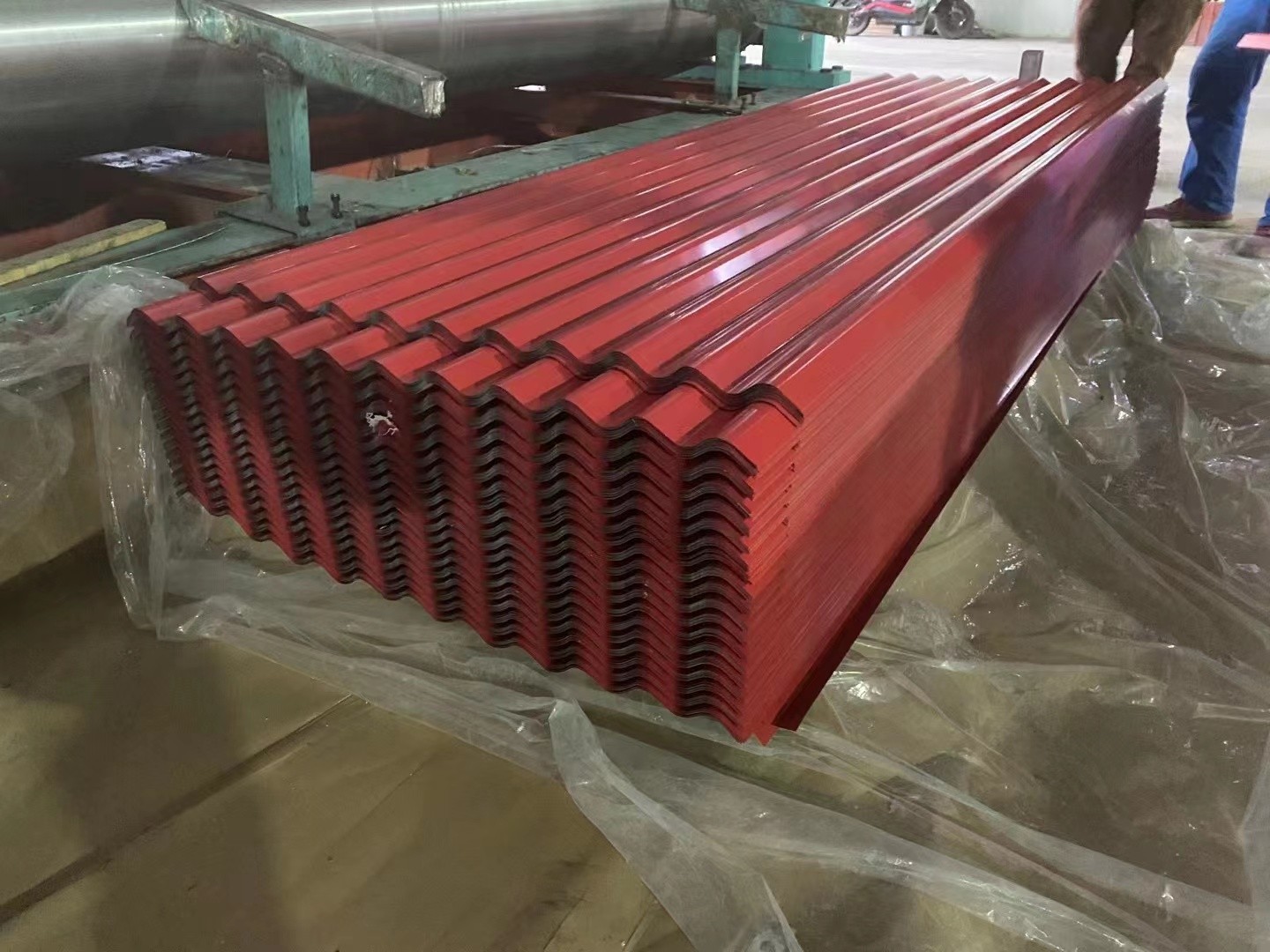corrugated metal galvanized steel