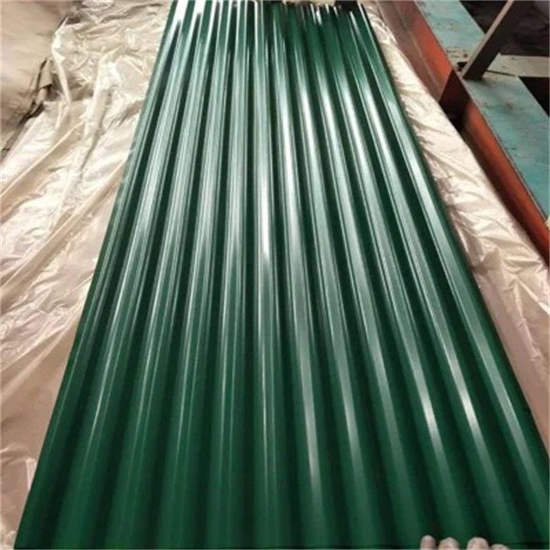 PPGI GI corrugated steel roofing 