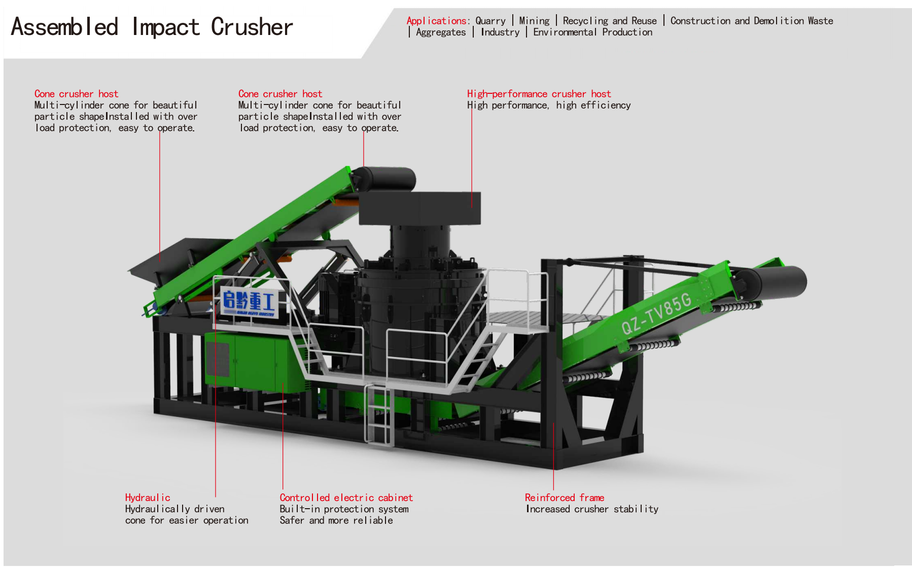 Impact Crusher_QZ-TV85G / 2