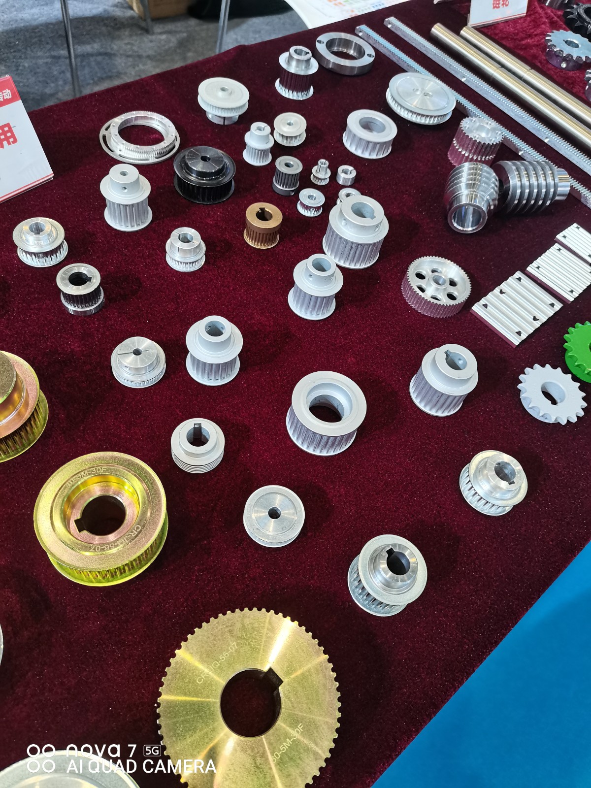 Aluminum timing pulleys