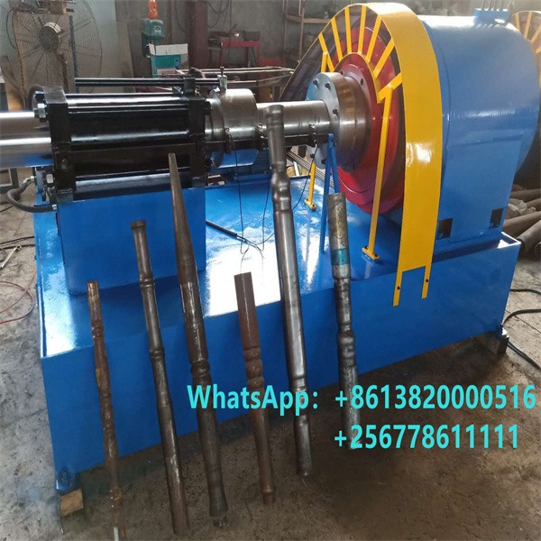 Flower design swaging pipe machin
