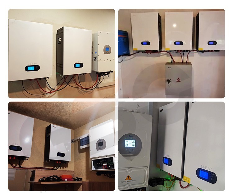 Home Wall Mounted Lithium Battery GBP48-200W / 8
