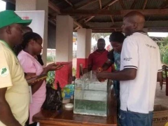 International exhibitors support soil testing to incre