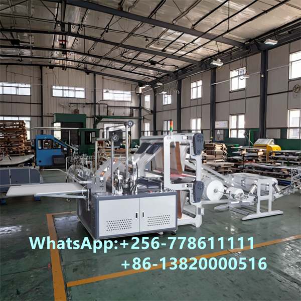 Double Lines Plastic Bag Making Machine / 1
