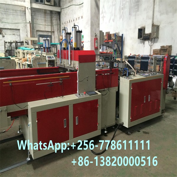 Double Lines Plastic Bag Making Machine / 5