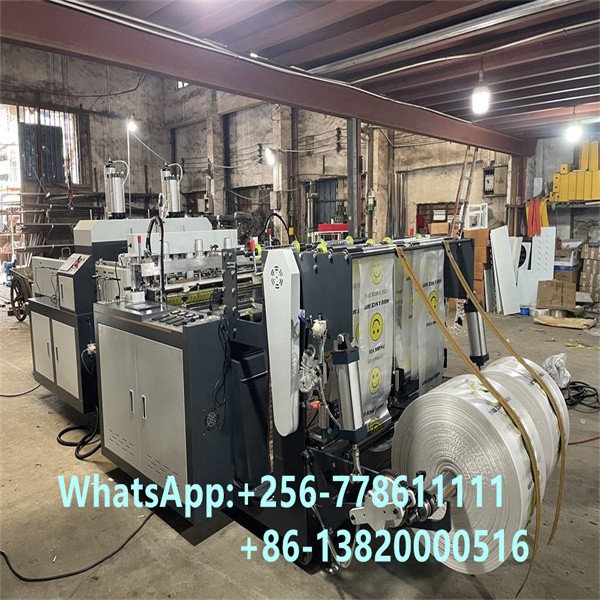 Double Lines Plastic Bag Making Machine / 3