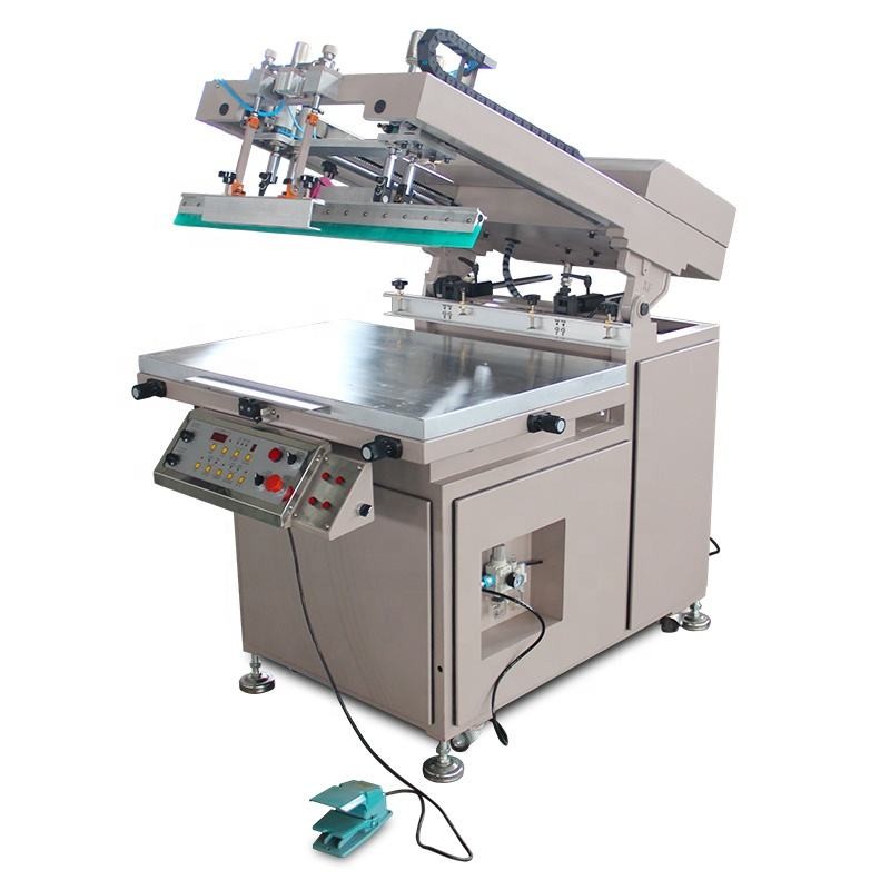 Single Color Flat Silk Screen Printing Machine / 2