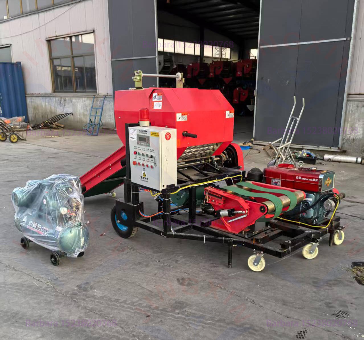 Forage Silage Baler and Wrapper Machine / 6
