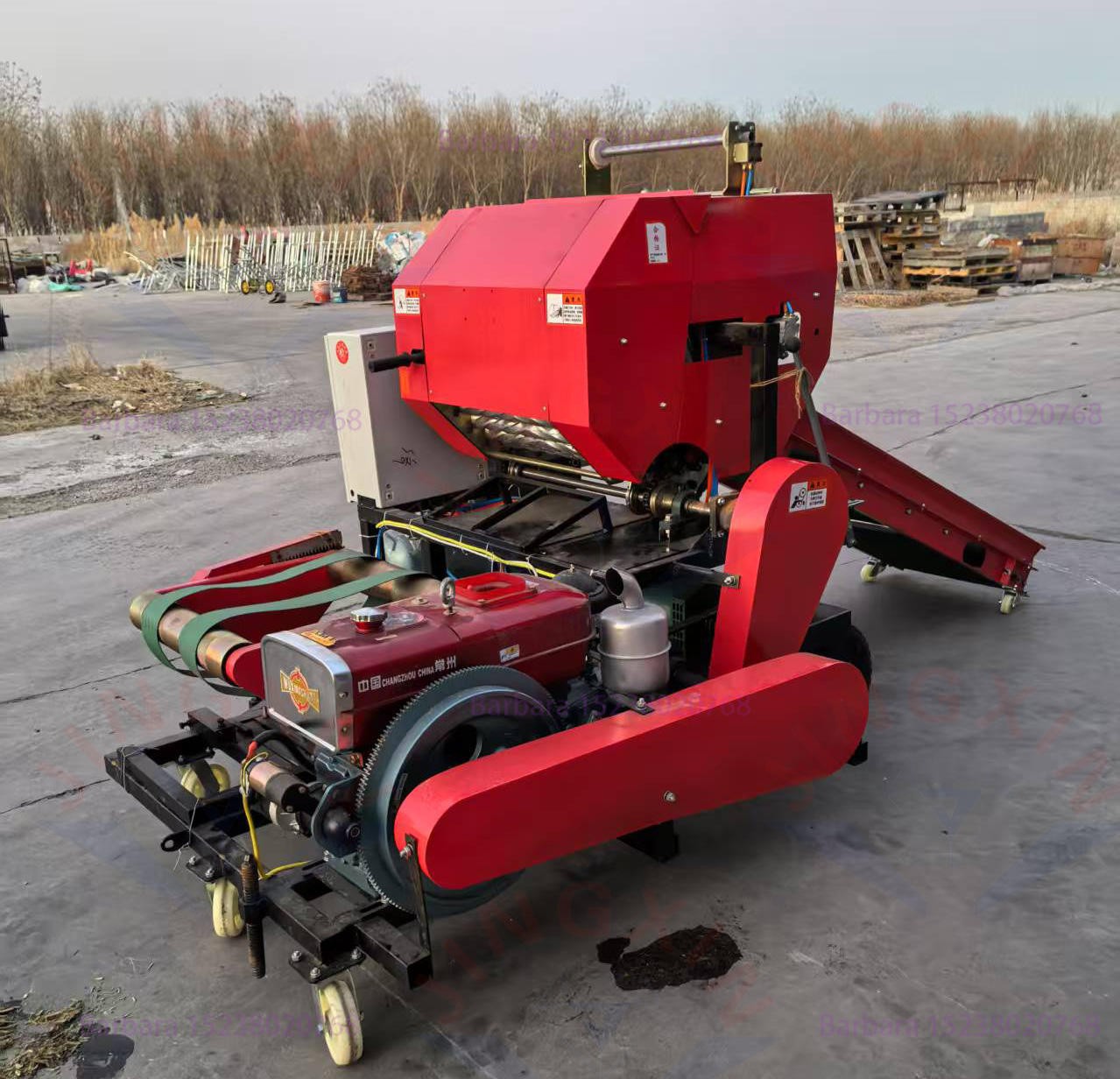 Farm Equipment Agricultural Machinery Hay Baler / 4