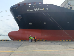 Historic breakthrough! Nigeria's Onne Port welcomes its first direct cargo ship from China, mar
