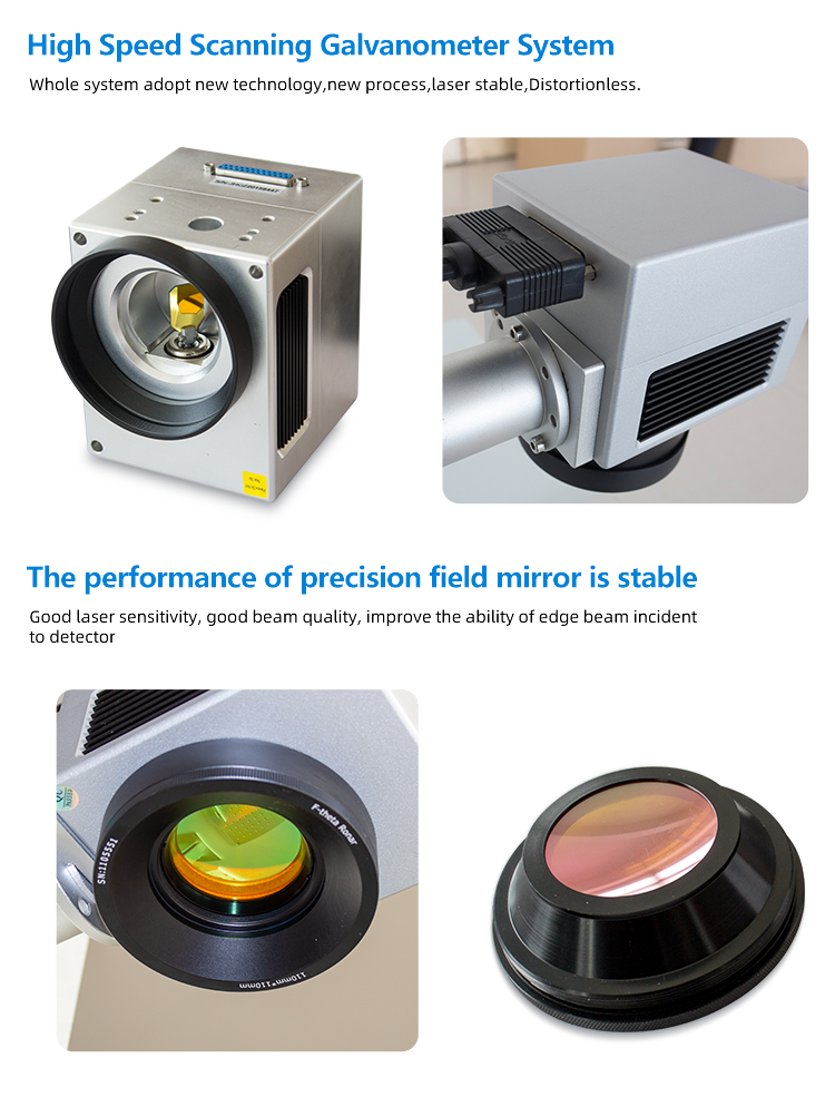 Desktop CO2 Laser Marking Machine for Wood / 3