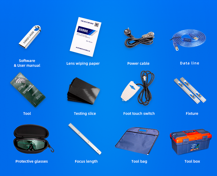 Desktop CO2 Laser Marking Machine for Wood / 6