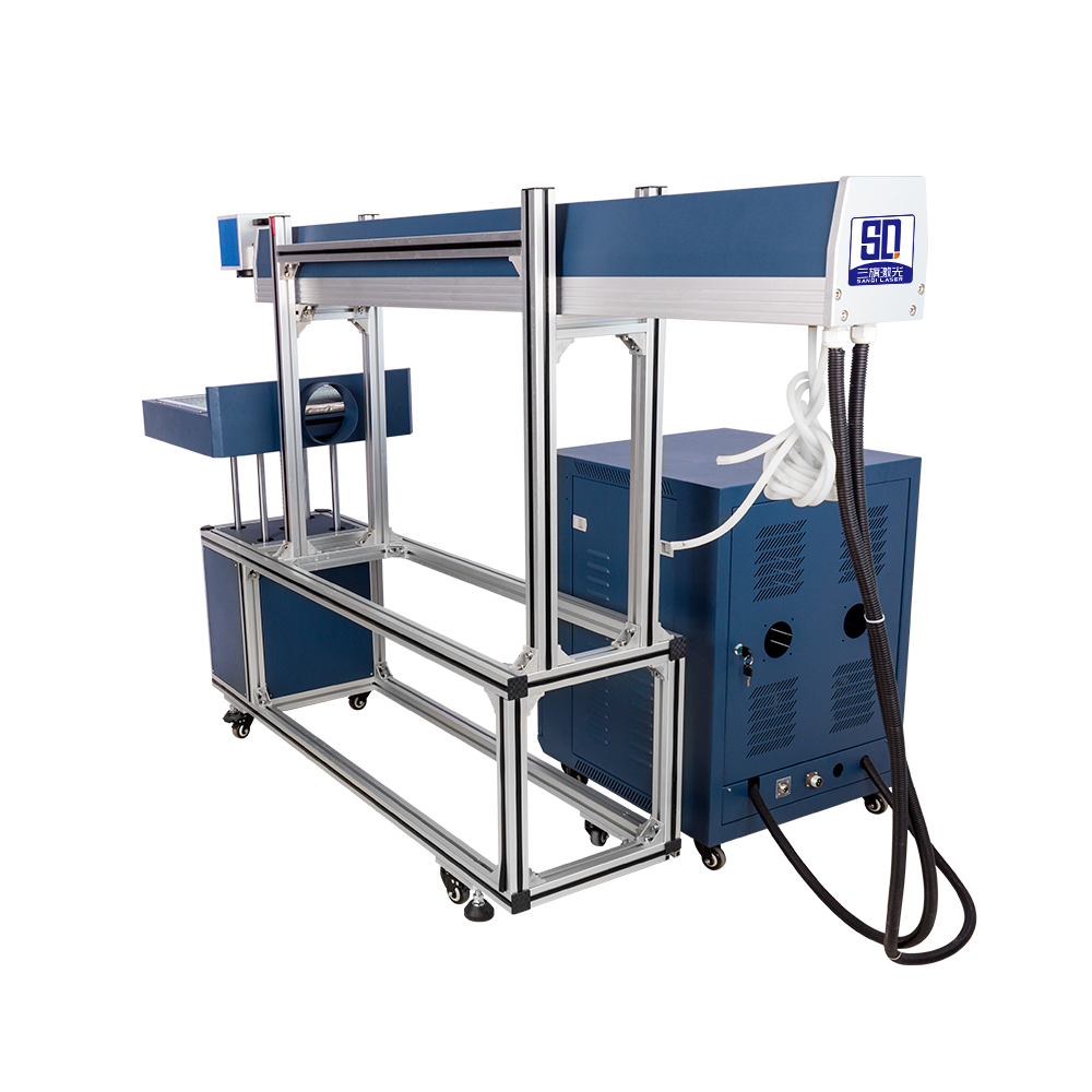 Co2 Glass Tube Laser Marking Machine Engraving for Wood Paper Plastic Leather / 3