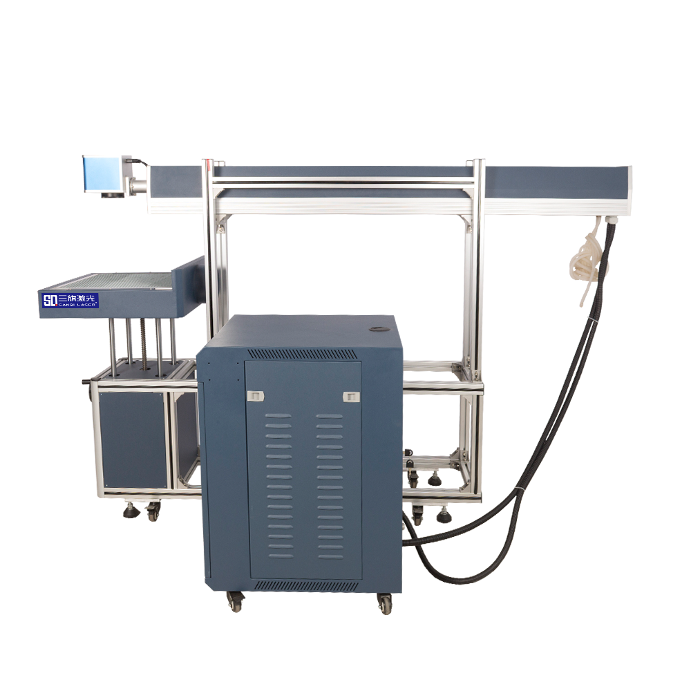 CO2 Laser Marking Engraving Machine 30W/80W/100W Power for Plastic/Glass/Alloy / 5