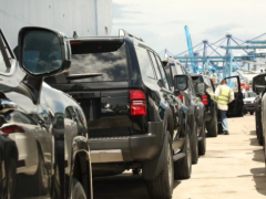 Car dealers protest against Kenya's government pl