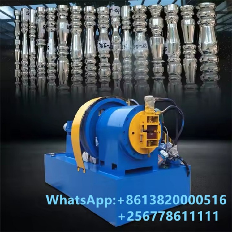 Fully Automatic Flower design swaging pipe machine 75-560 / 5