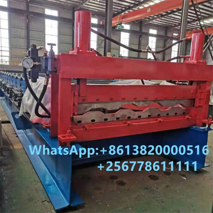 Double layer tile press machine