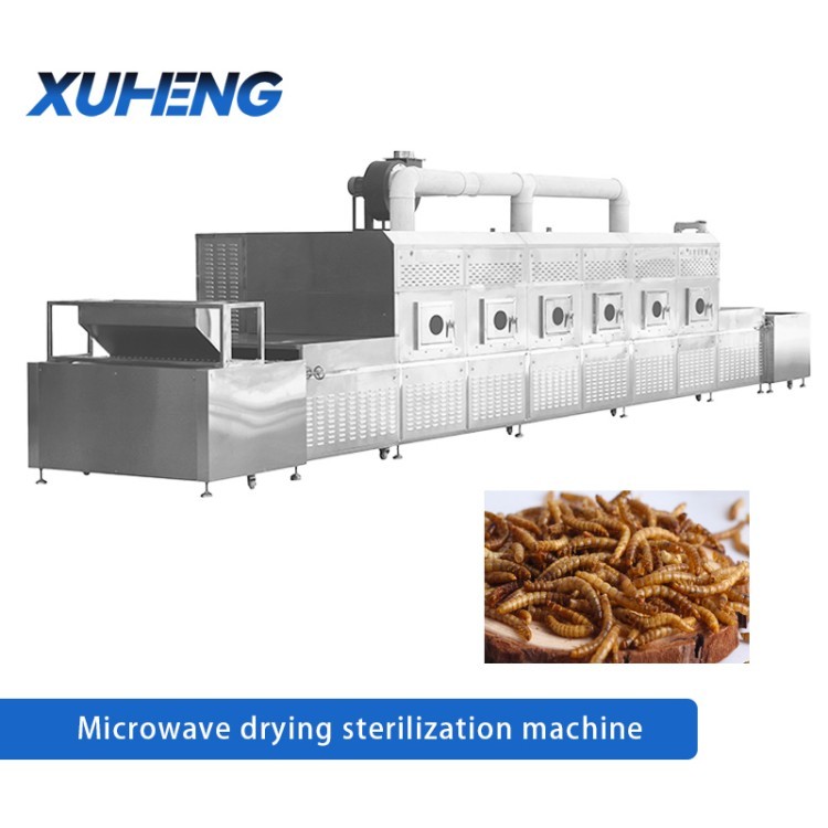 Insects Microwave Drying Puffed Sterilizing Machine / 2