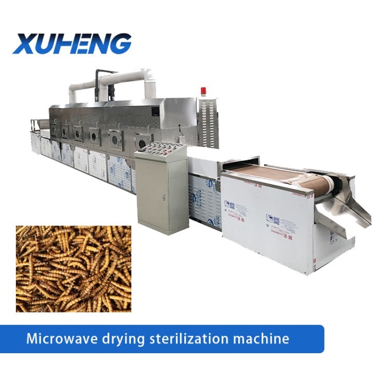 Insects Microwave Drying Puffed Sterilizing Machine / 3