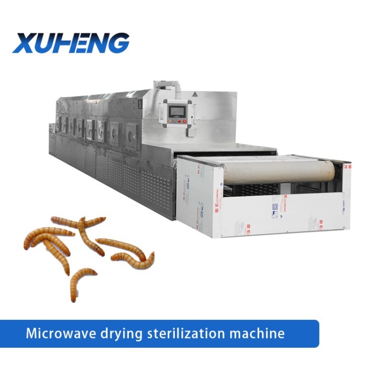 Insects Microwave Drying Puffed Sterilizing Machine / 4