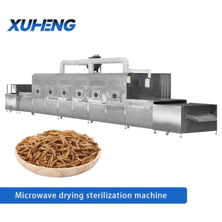 Insects Microwave Drying Puffed Sterilizing Machine / 5
