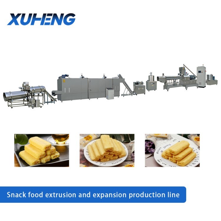 XH65 3D Snack Pellet Puffed Food Production Line / 3