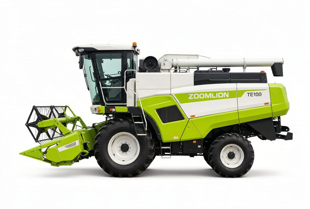 High-Efficiency Wheat & Grain Harvester for African Farms / 3