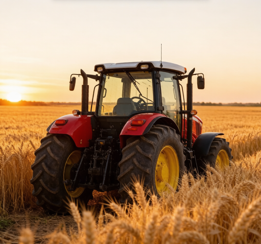 Agricultural tractor / 4
