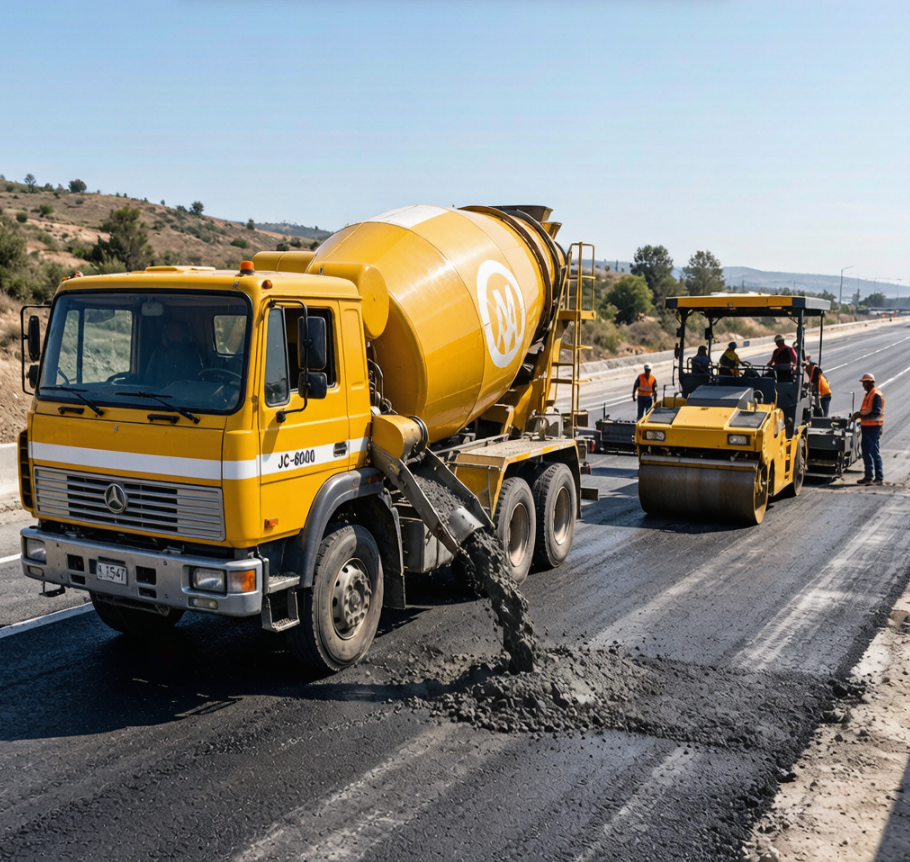 Concrete mixer truck / 3