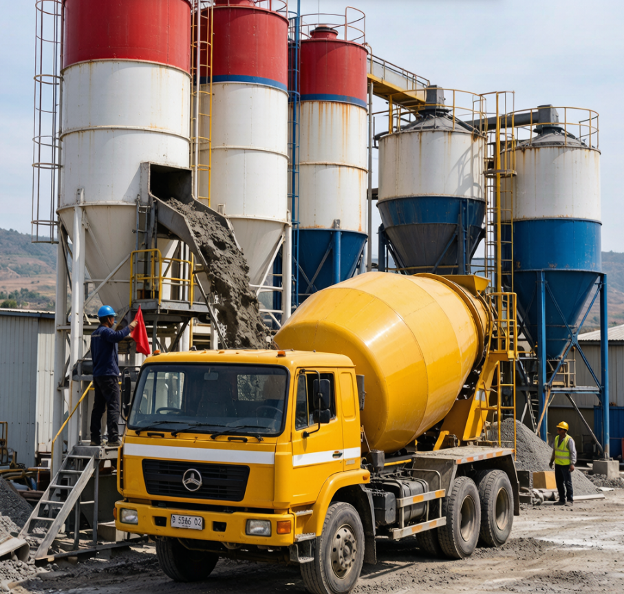 Concrete mixer truck / 2